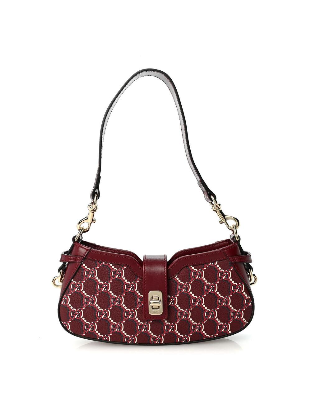 Gucci Calfskin Mini Moon Side Shoulder #372551G11B